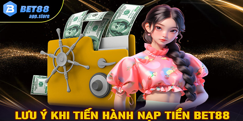 Lưu ý trong quá trình nạp tiền Bet88 cược thủ cần phải nắm rõ 